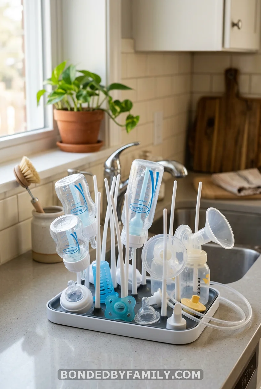 A Drying Rack That Fits the Counter Without Taking It Over