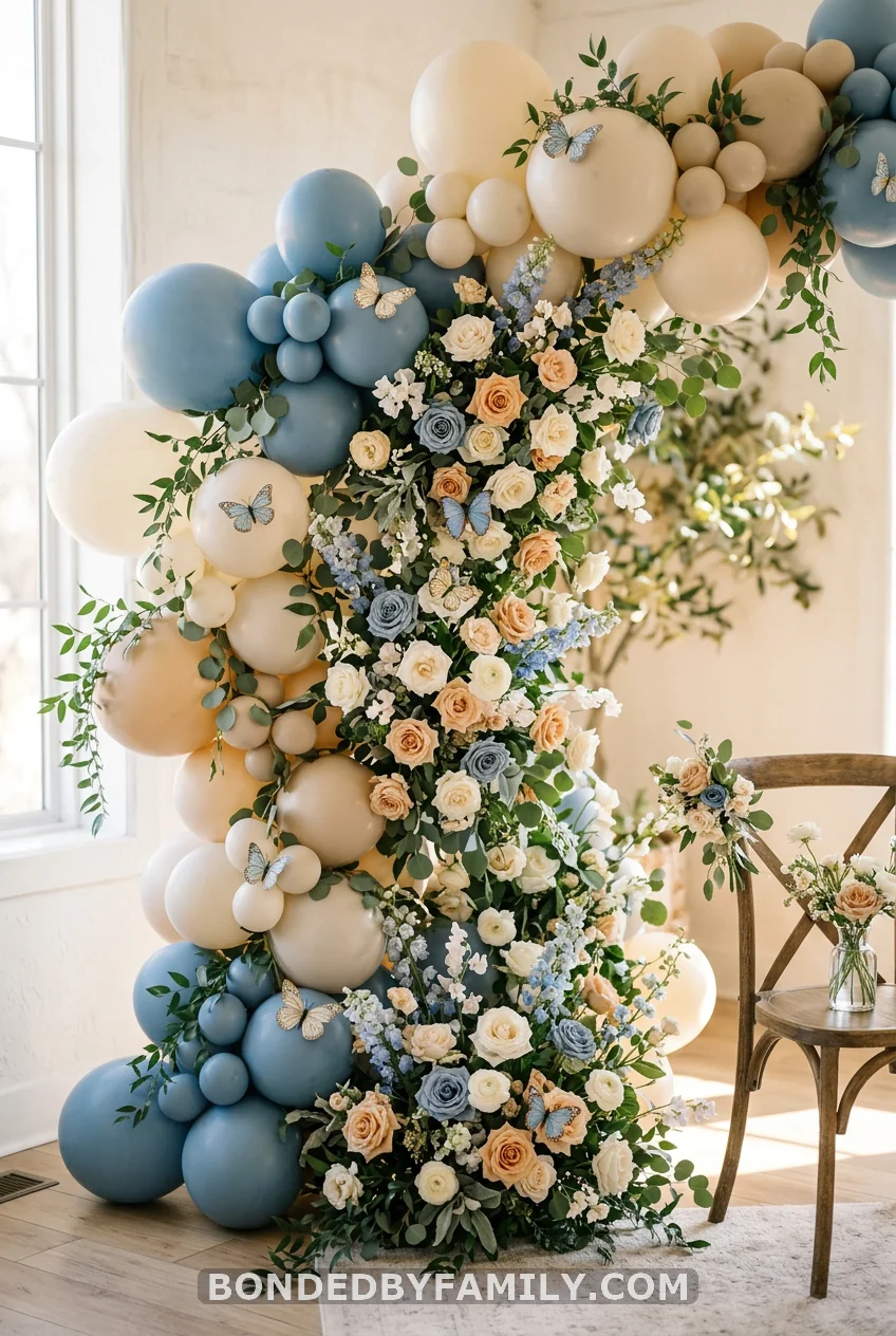 Butterfly and Bloom Accents