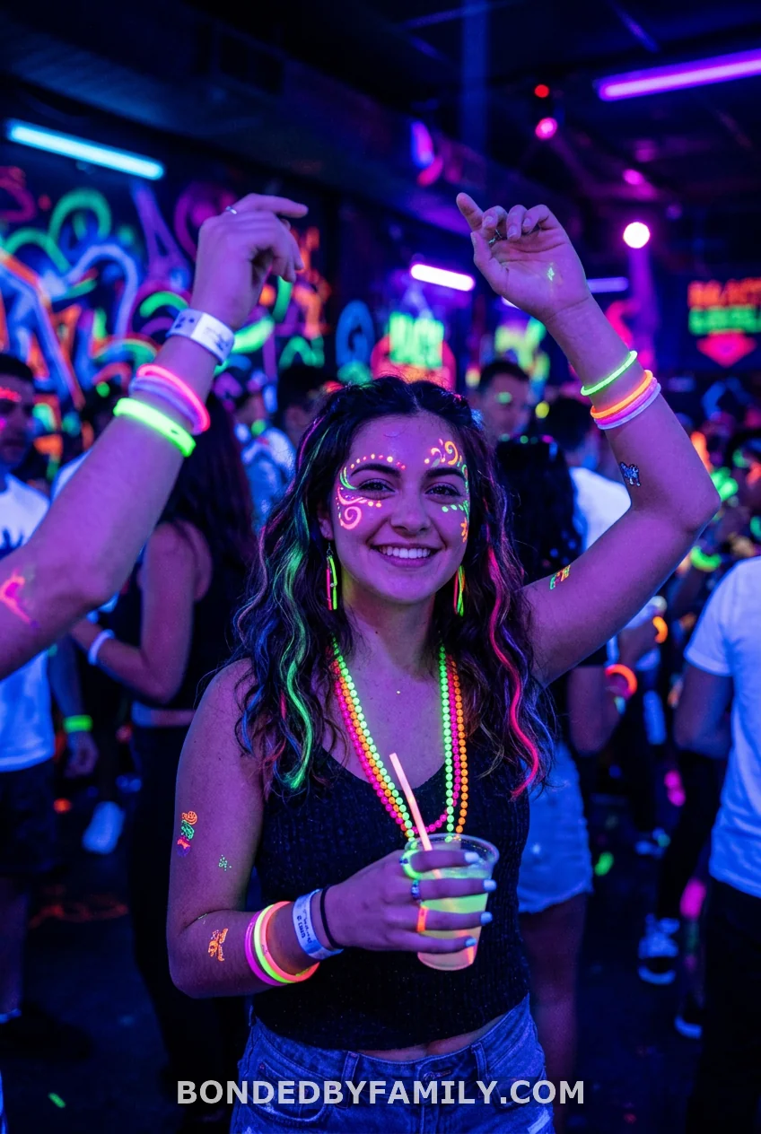 Neon and Blacklight Party Mode