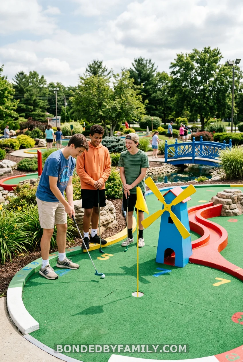 Book a Round of Mini Golf or Topgolf