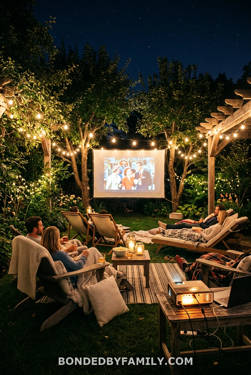 Build a Backyard Movie Theater