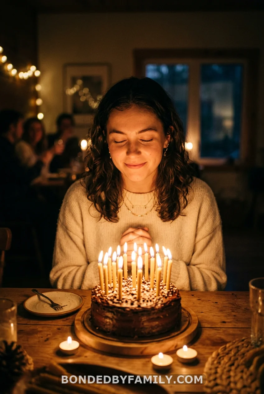 Candlelit Cake, the Wish Moment