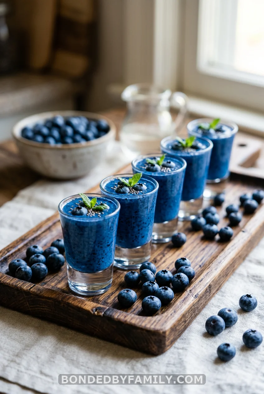 Blue Smoothie Shots