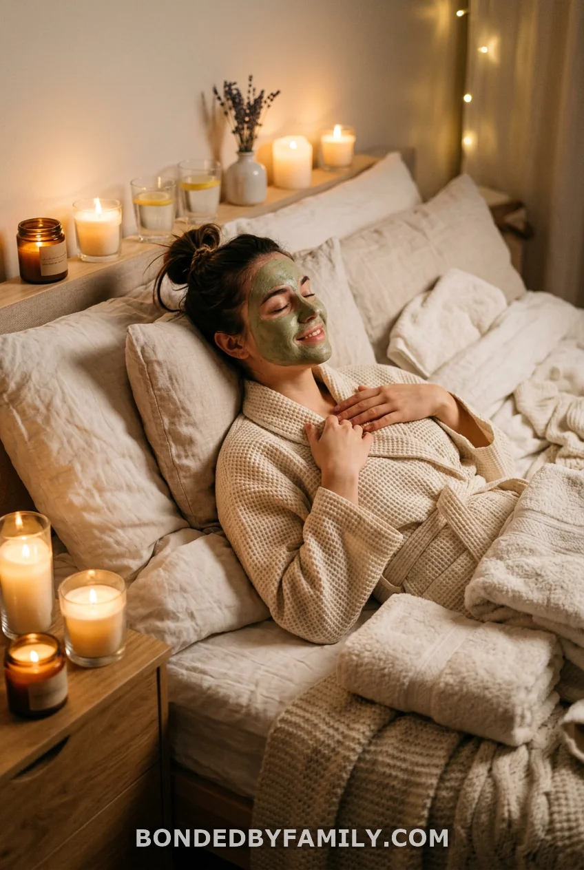 Spa Day, Robe and Face Mask