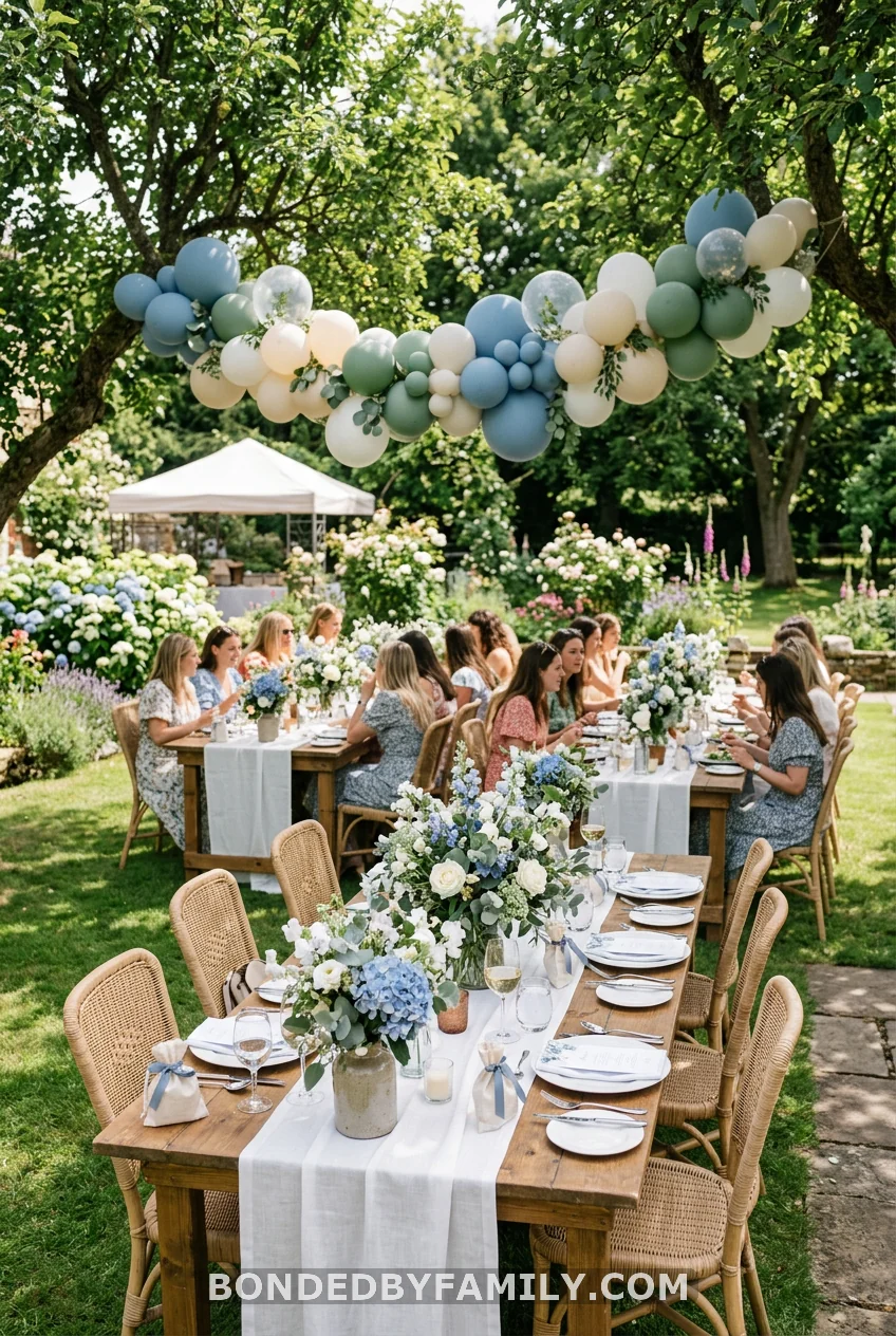 Outdoor Garden Party Setup
