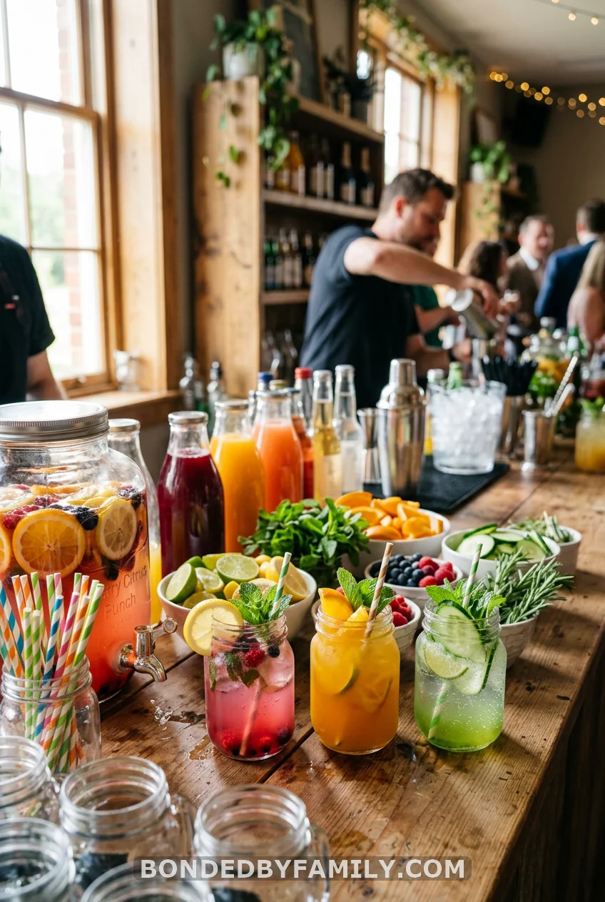 DIY Mocktail Bar