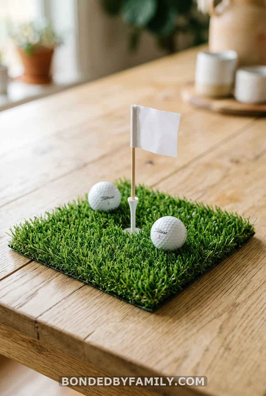 Golf-Themed Mini Green
