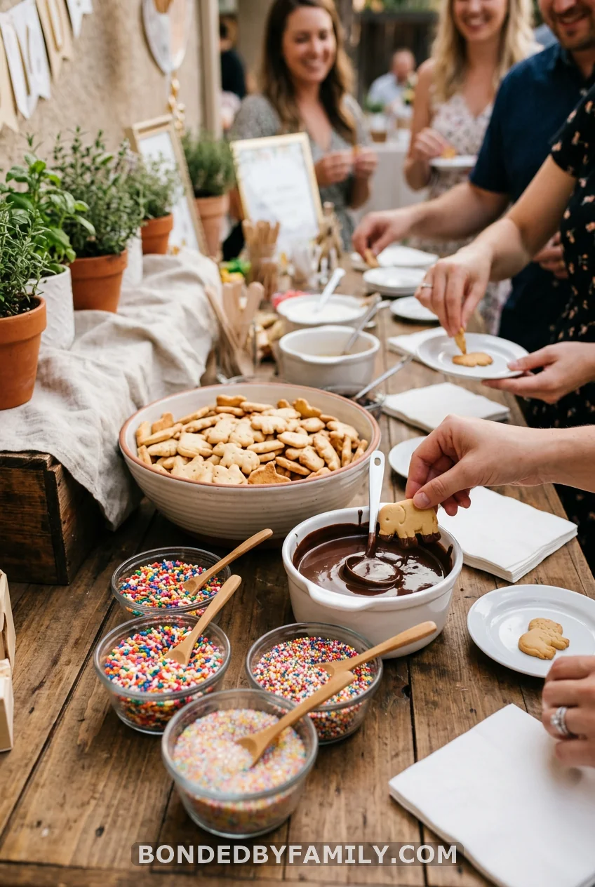 Iced Animal Cracker Cookie Bar