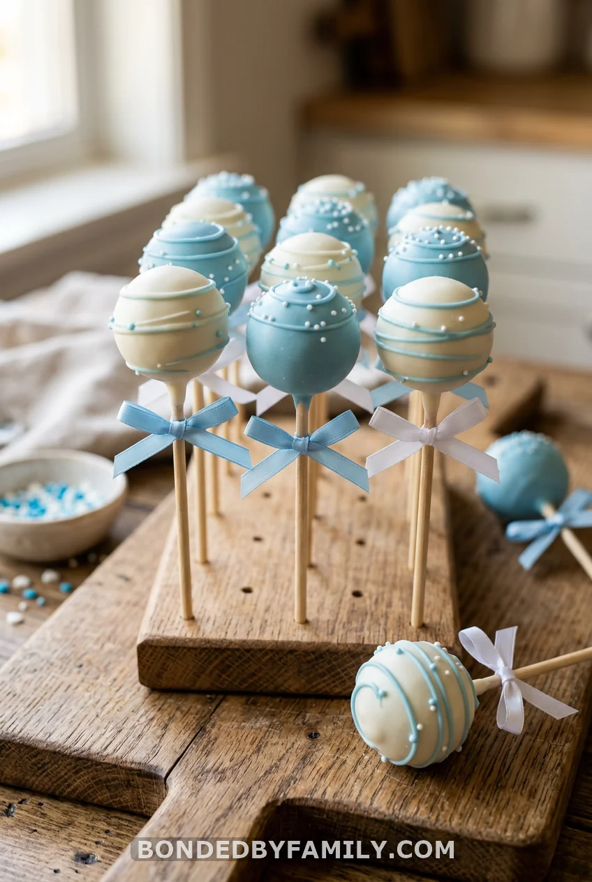 Baby Rattle Cake Balls
