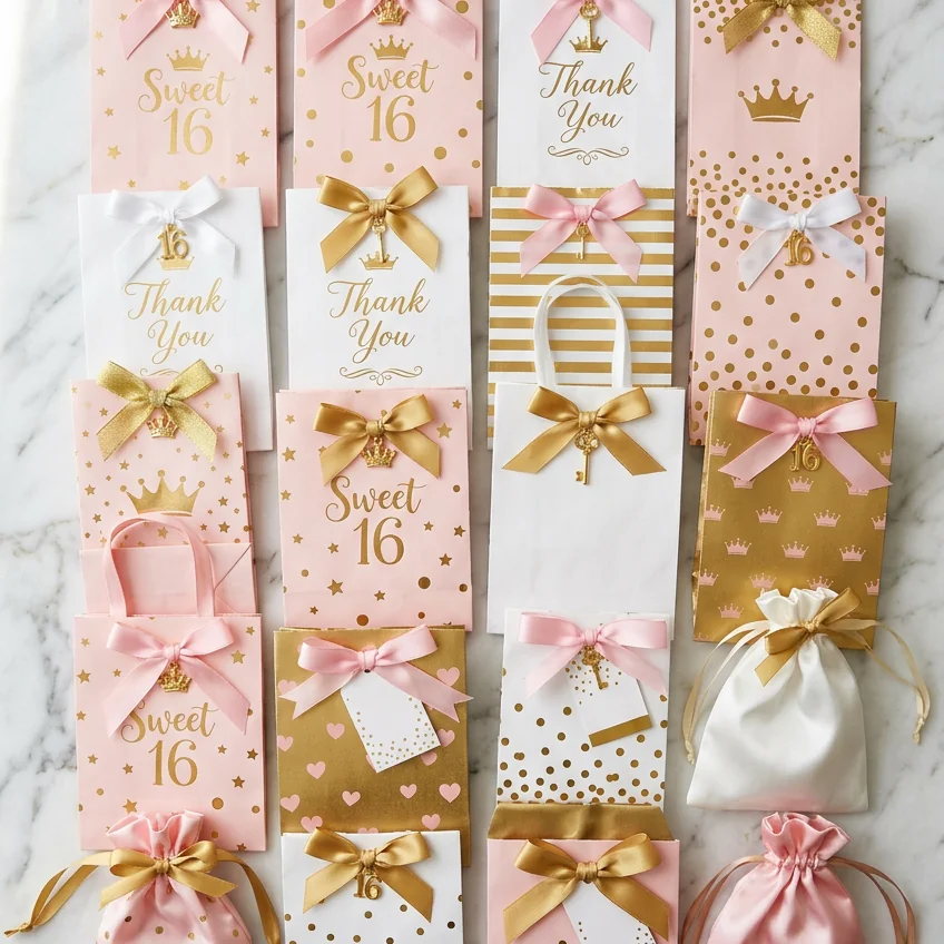 39 sweet 16 party favors featured image