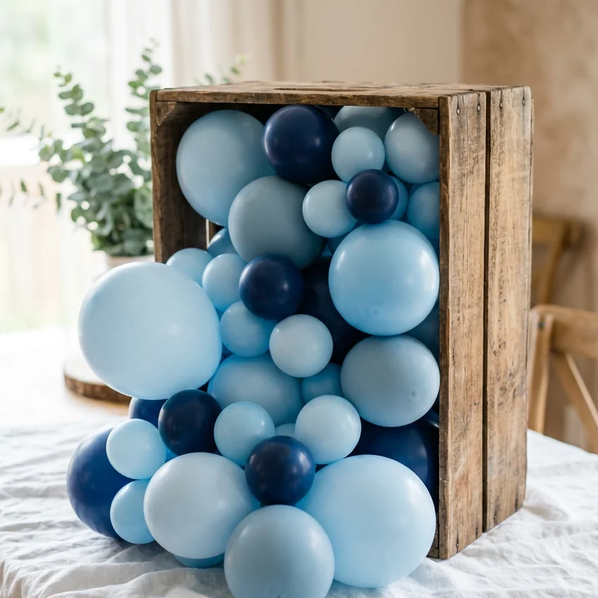 boy baby shower centerpieces featured image
