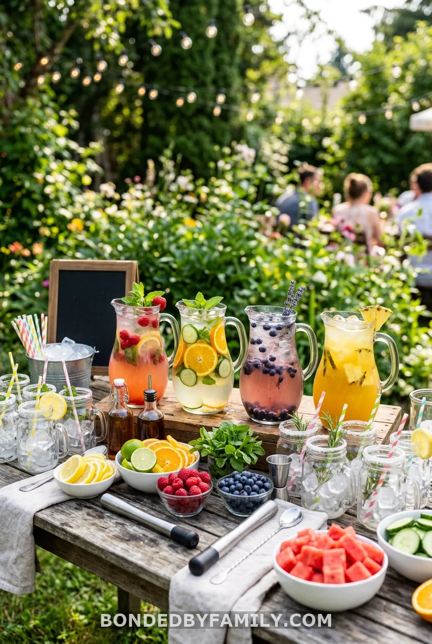 DIY Mocktail Bar