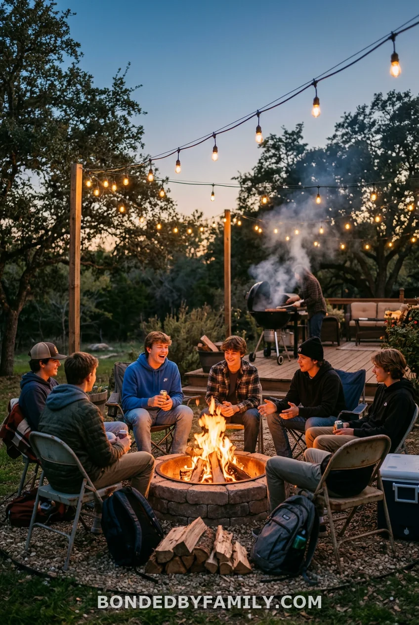 Turn the Backyard Into a Bonfire and BBQ Bash