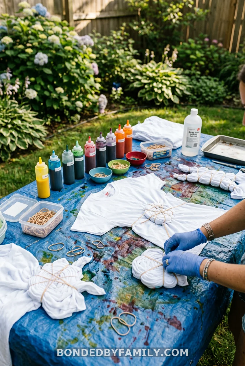 DIY Tie-Dye Station