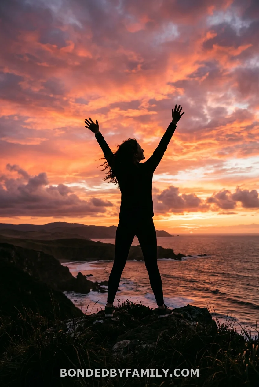 The Silhouette Against a Sunset