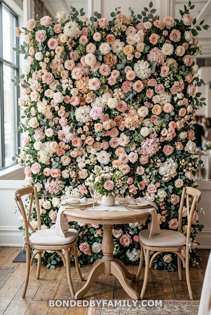 Floral Focal Wall