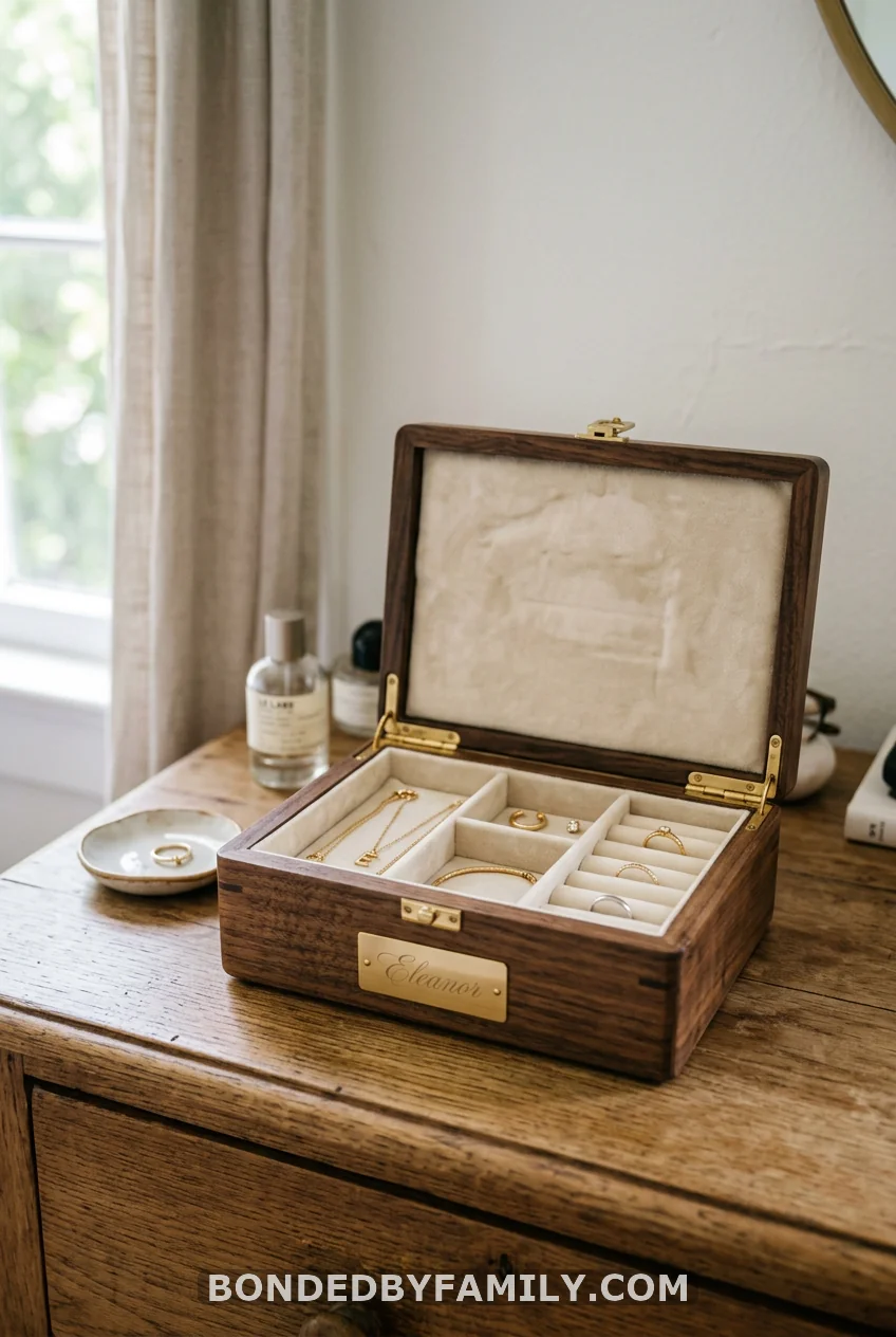 An Engraved Jewelry Box