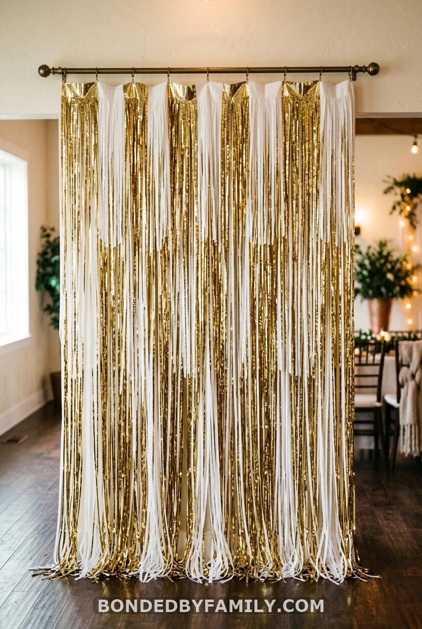 Fringe Curtain Backdrop