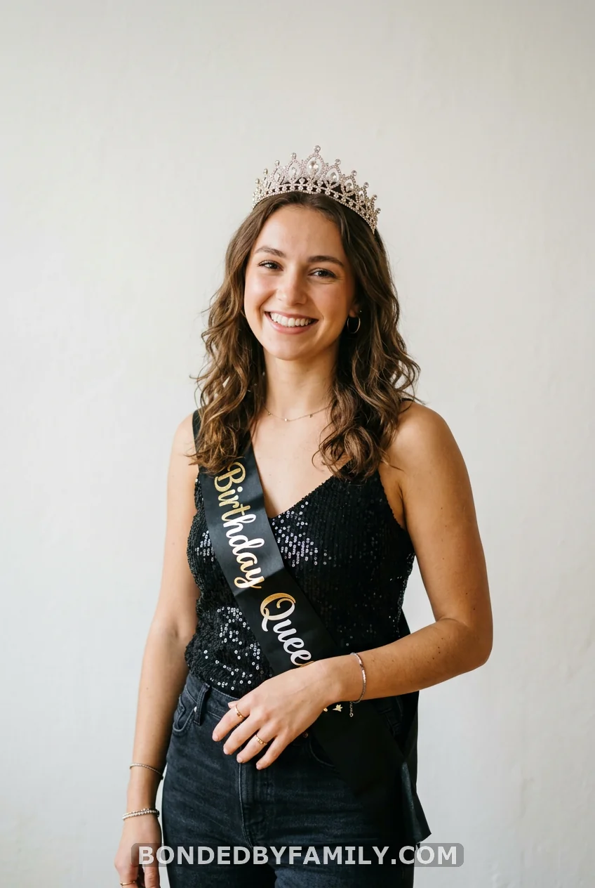 Crown and Sash, Queen for the Day