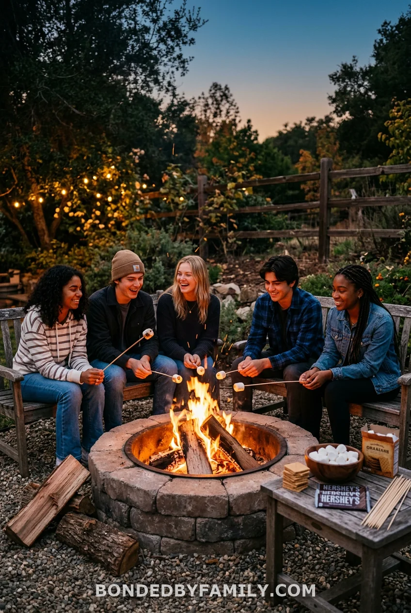 Bonfire and S'mores