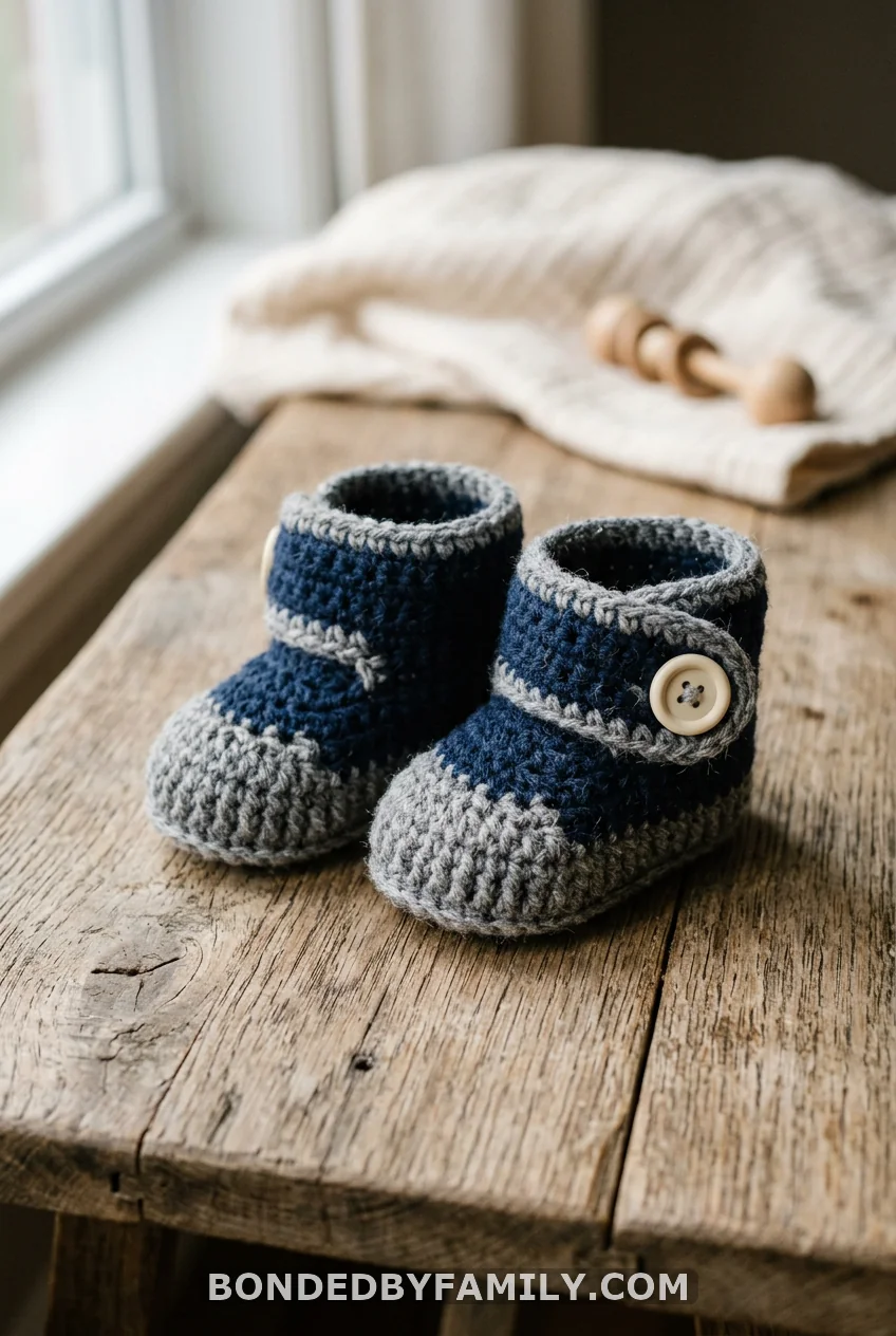 Handmade Crochet Booties