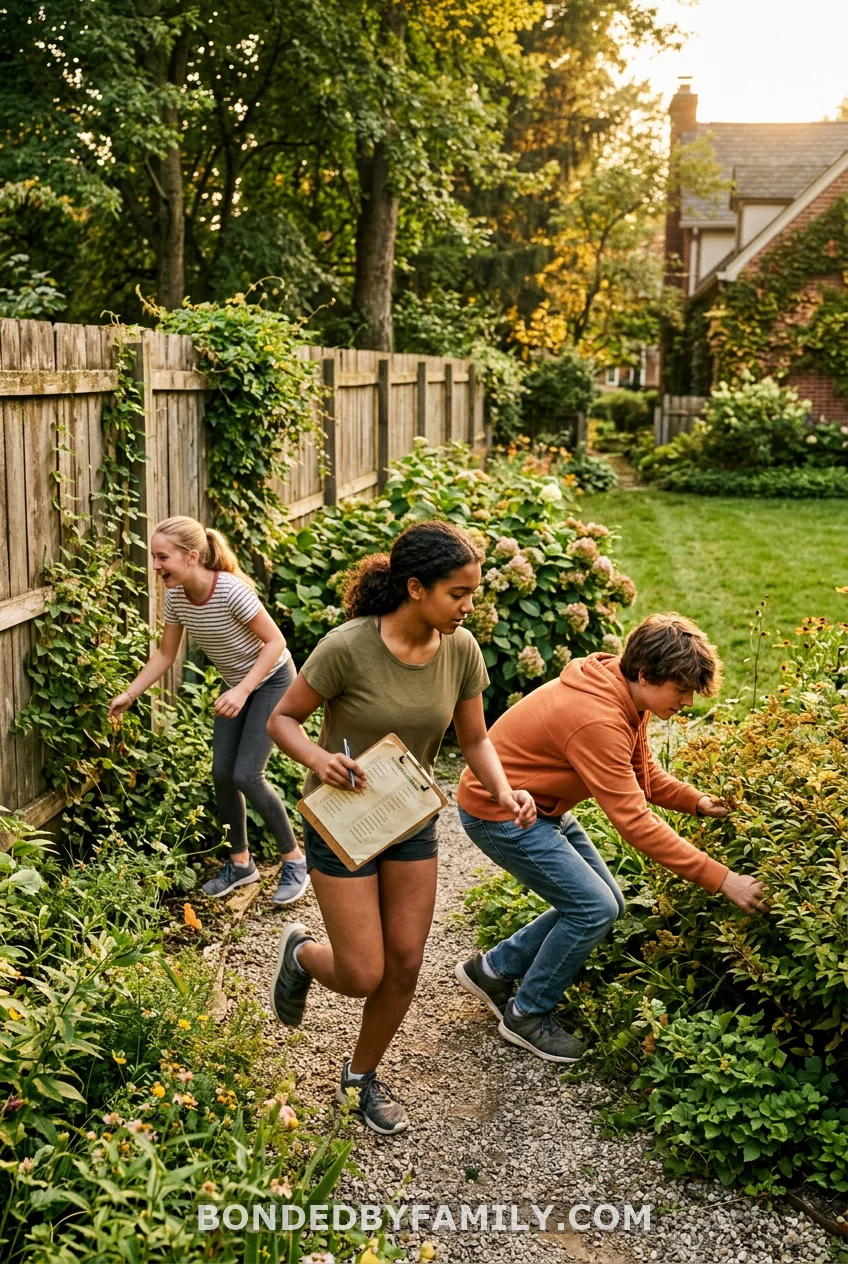 Backyard Scavenger Hunt