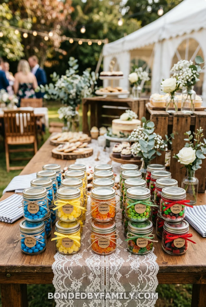 Personalized Candy Jars