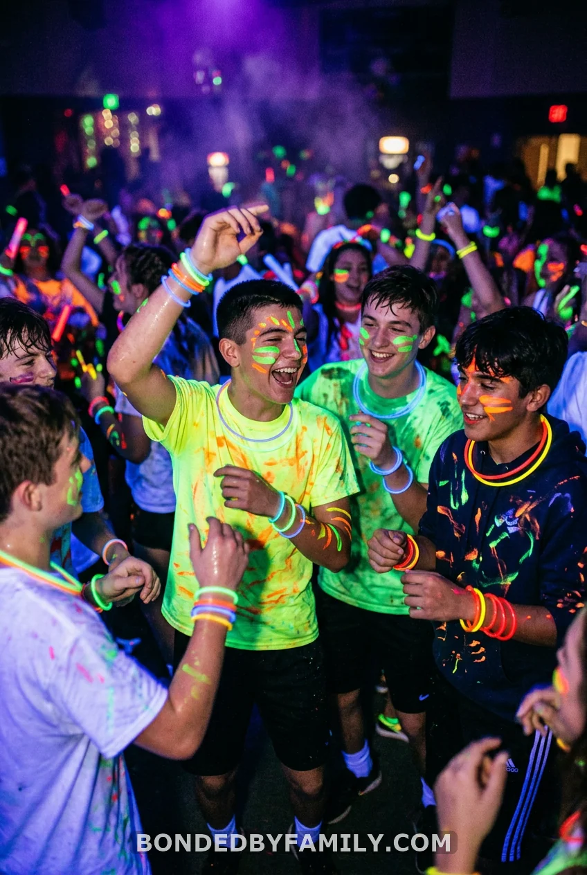 Throw a Blacklight Glow Party