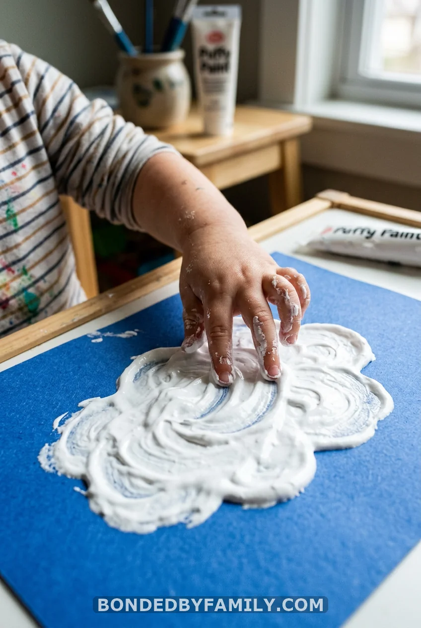 Puffy Paint Clouds