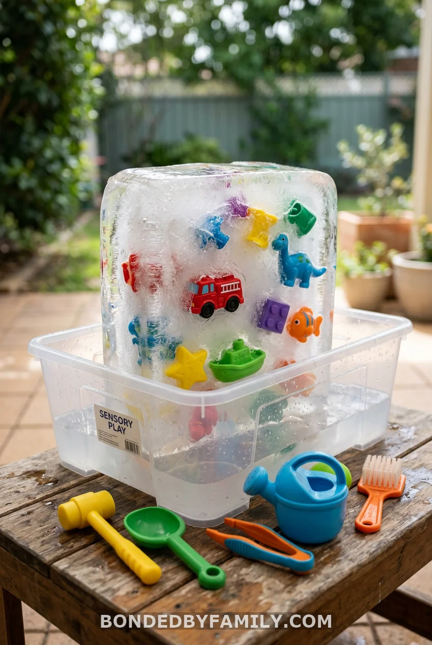 Frozen Toy Excavation