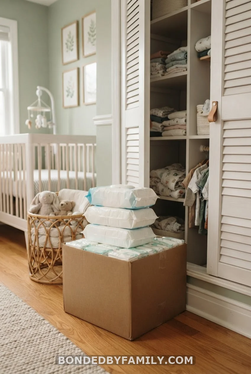 New Size Diapers and Wipes Bulk Box