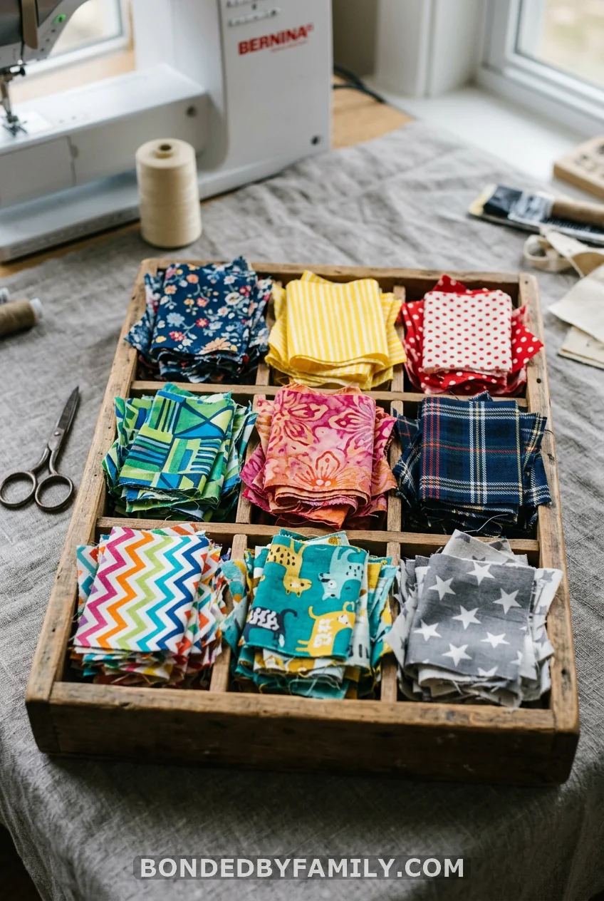 Fabric Scrap Sorting Bag