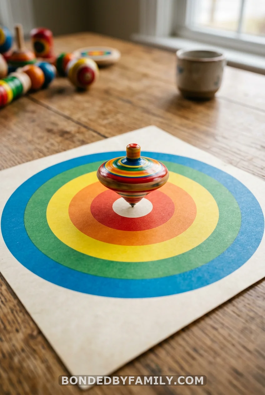 DIY Spinning Top Match