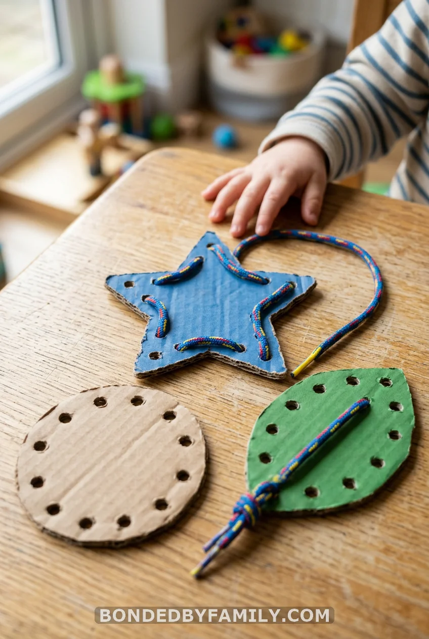 Lacing Cardboard Shapes