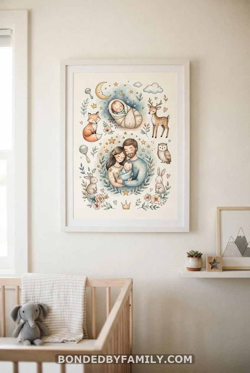 A Customizable Birth Announcement Poster