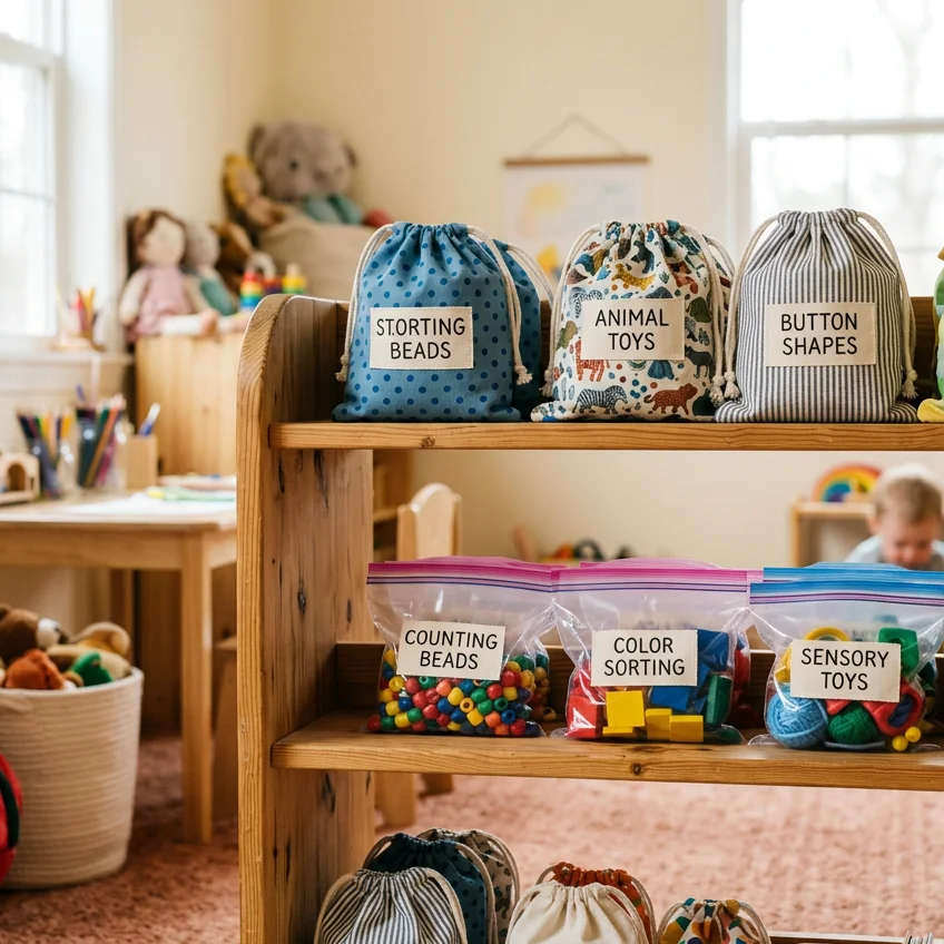 busy bags for toddlers daycare featured image