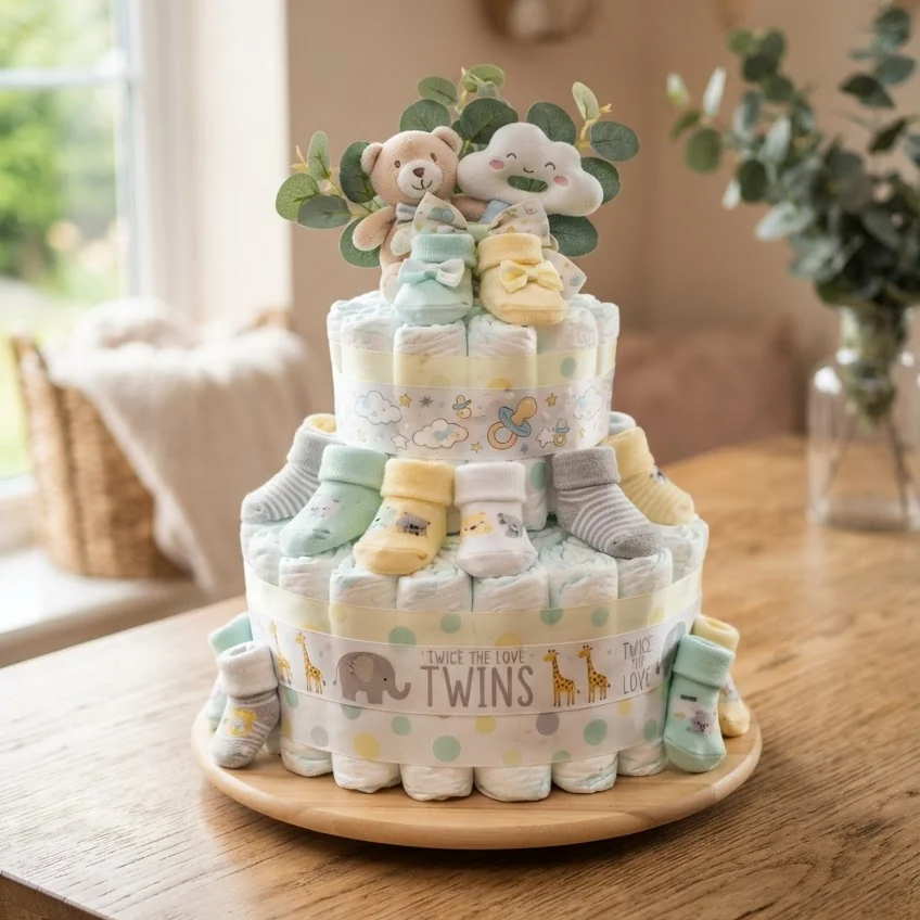 twin baby shower gift ideas featured image