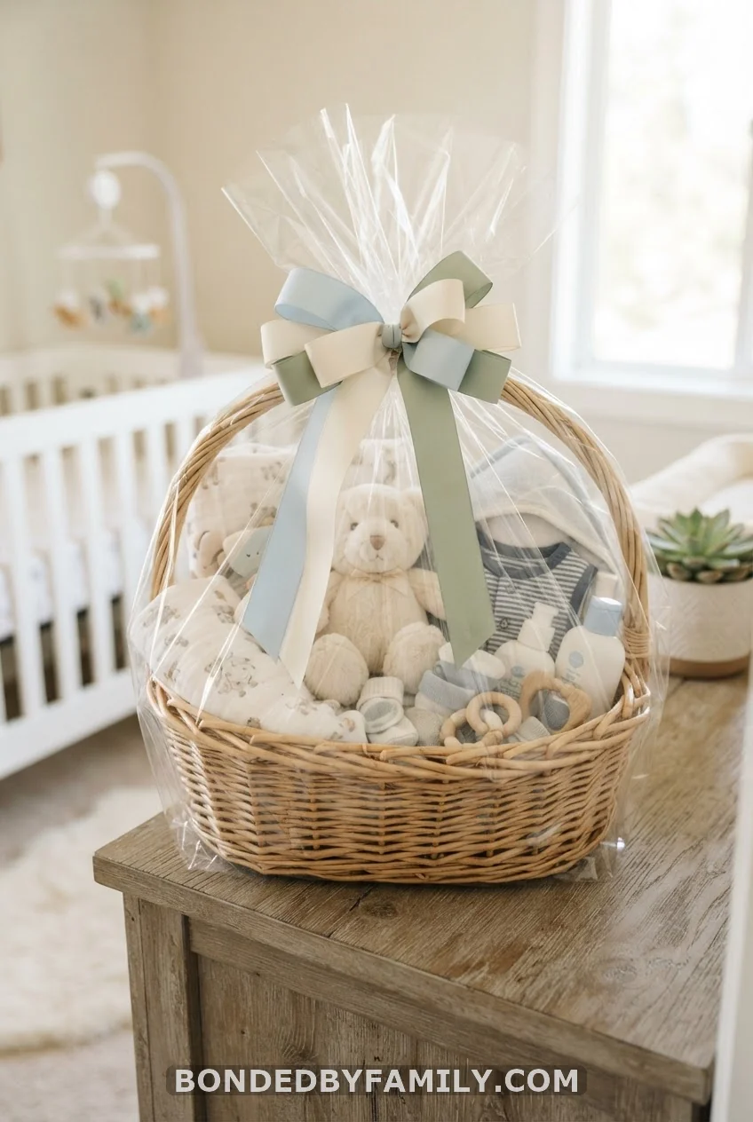 Cellophane Basket Reveal