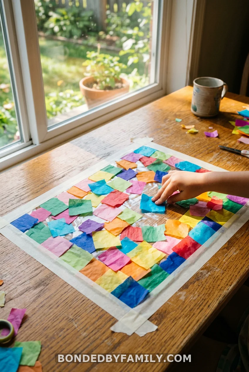 Contact Paper Window Suncatchers