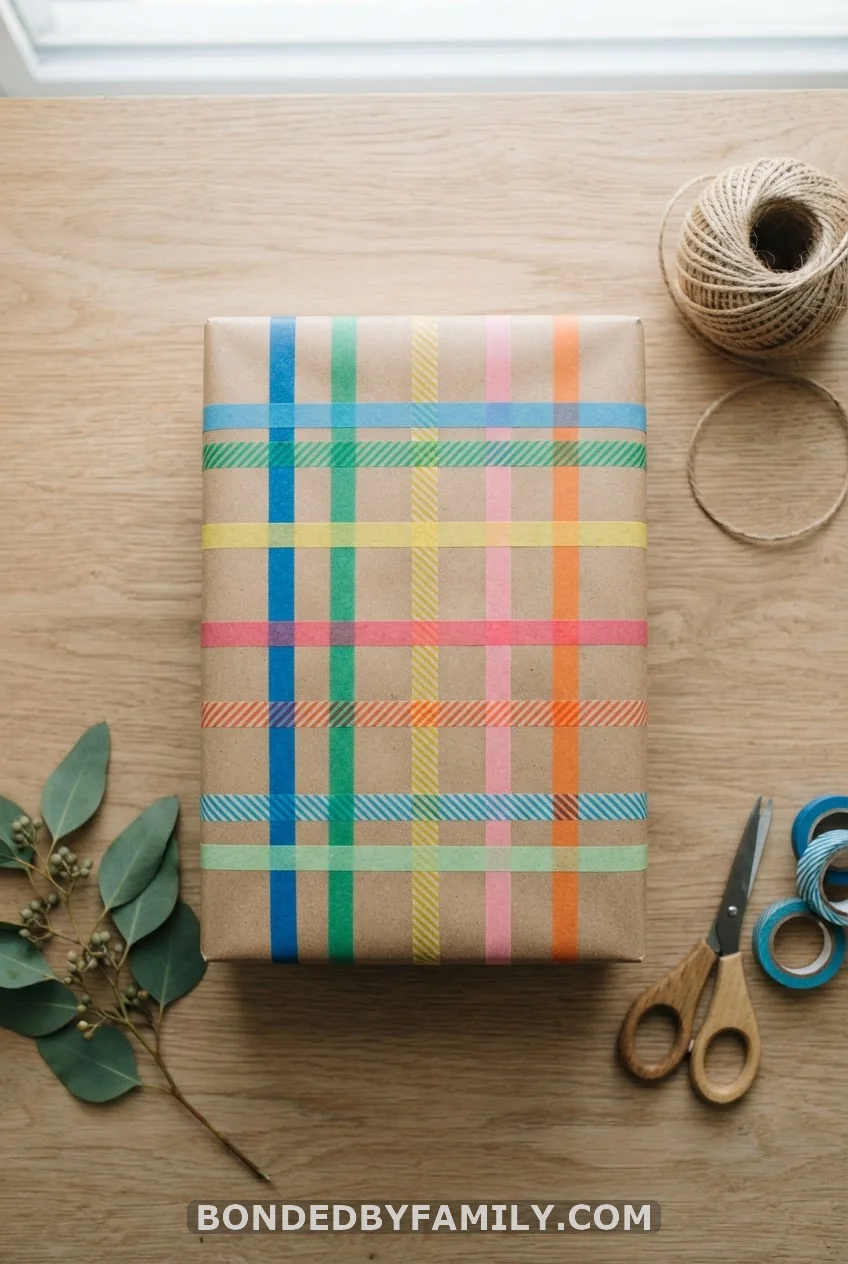 Painter's Tape Grid Lines