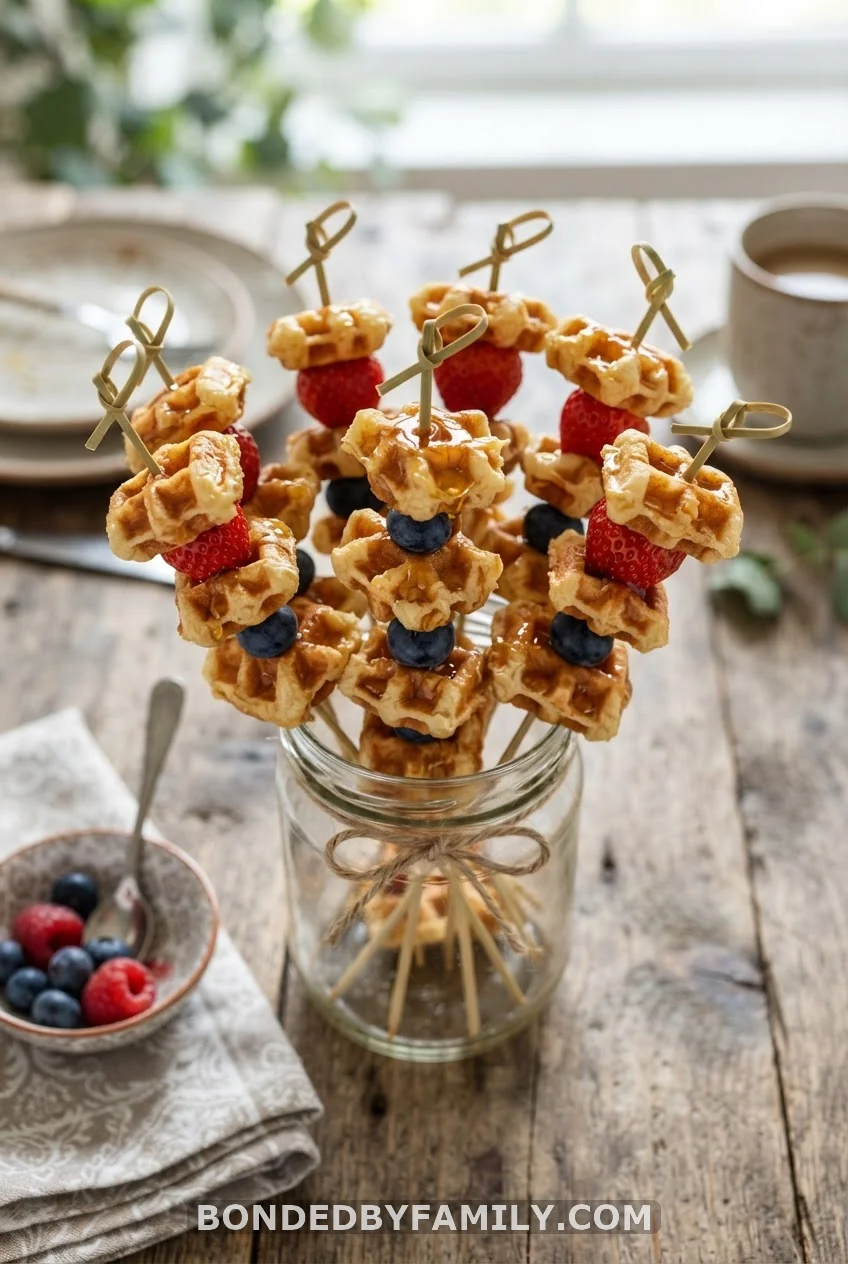 Honey Waffle Bites