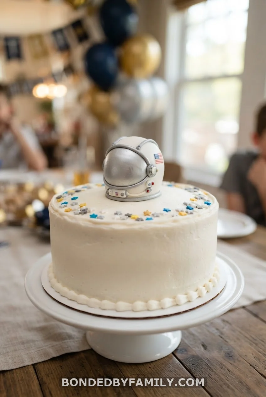 Space Ranger Helmet Cake Topper