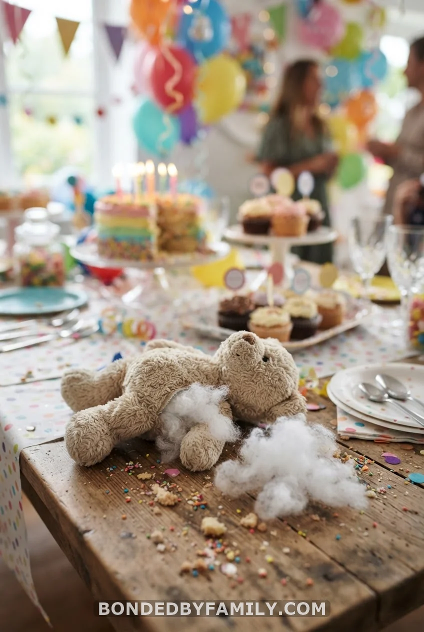 The Plush Toy Centerpiece That Almost Ruined the Cake Table