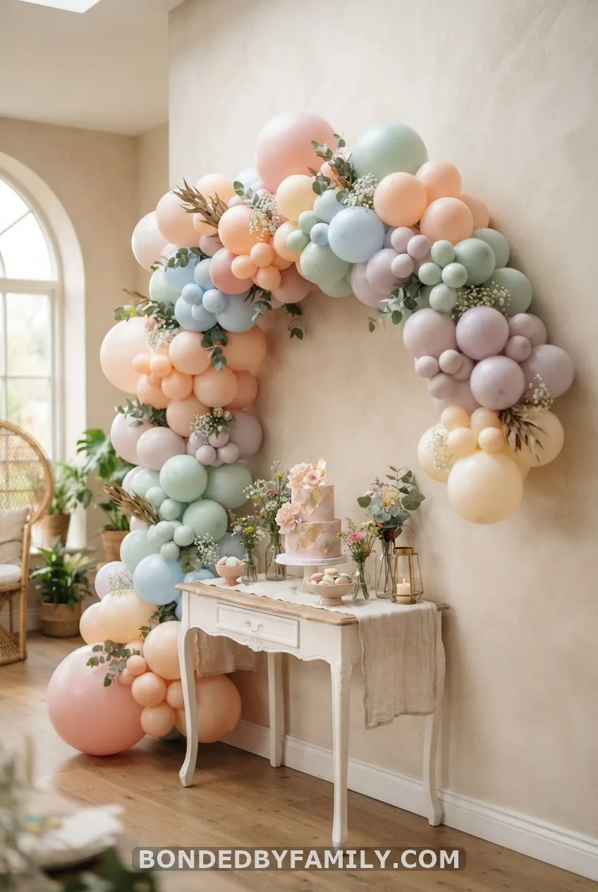 Balloon Garland Backdrop