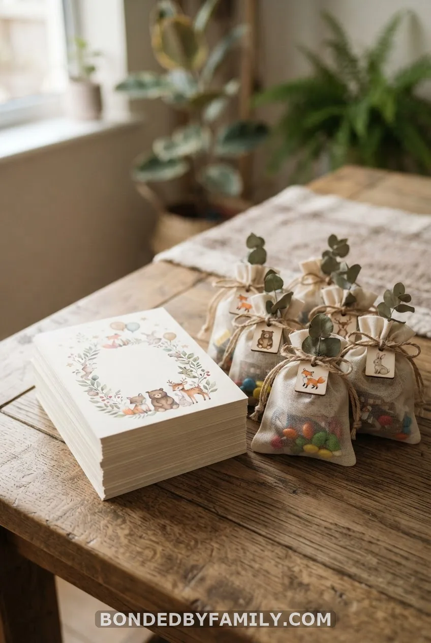 Invitations and Party Favors