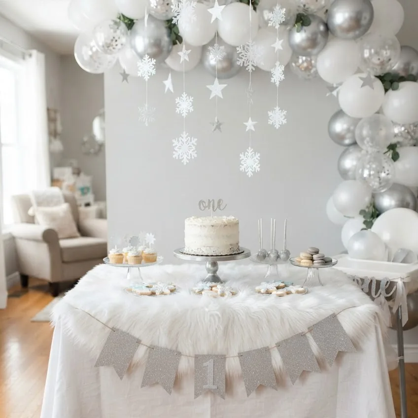 17 Winter 1st Birthday Party Ideas With Themes, Food and Décor Built In