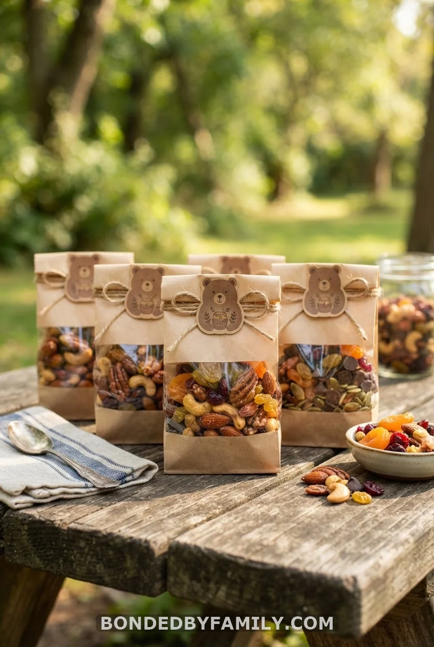 DIY Trail Mix "Bear Cub Snack Bags"