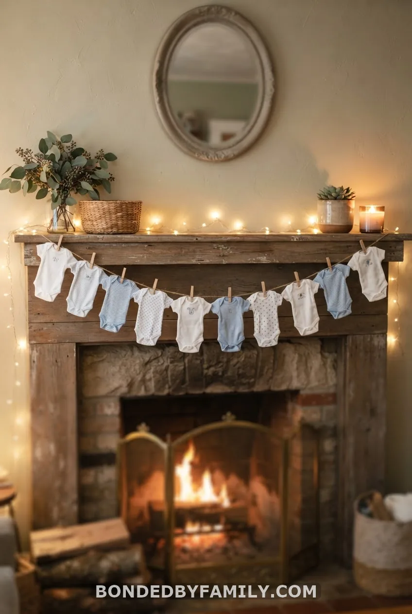 Onesie Garland Banner