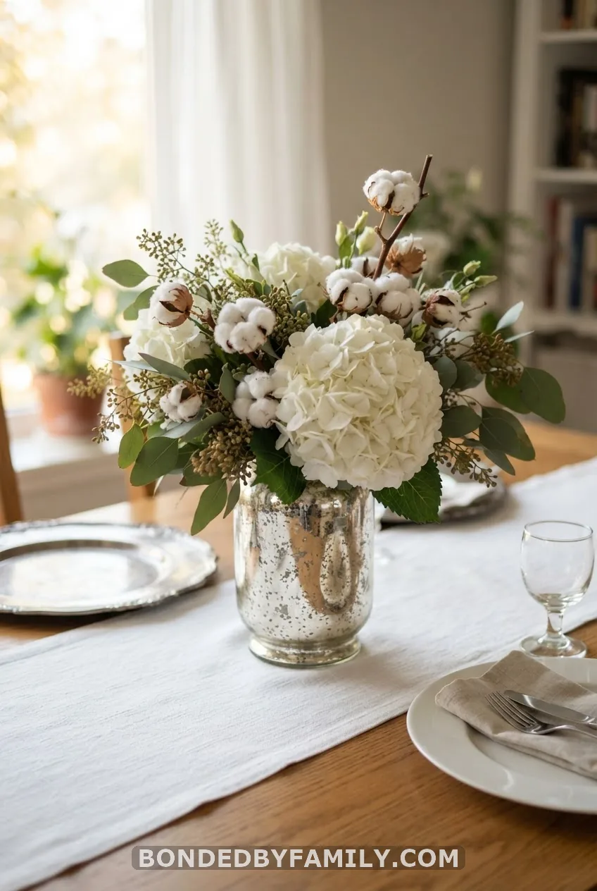 Snowball Centerpieces