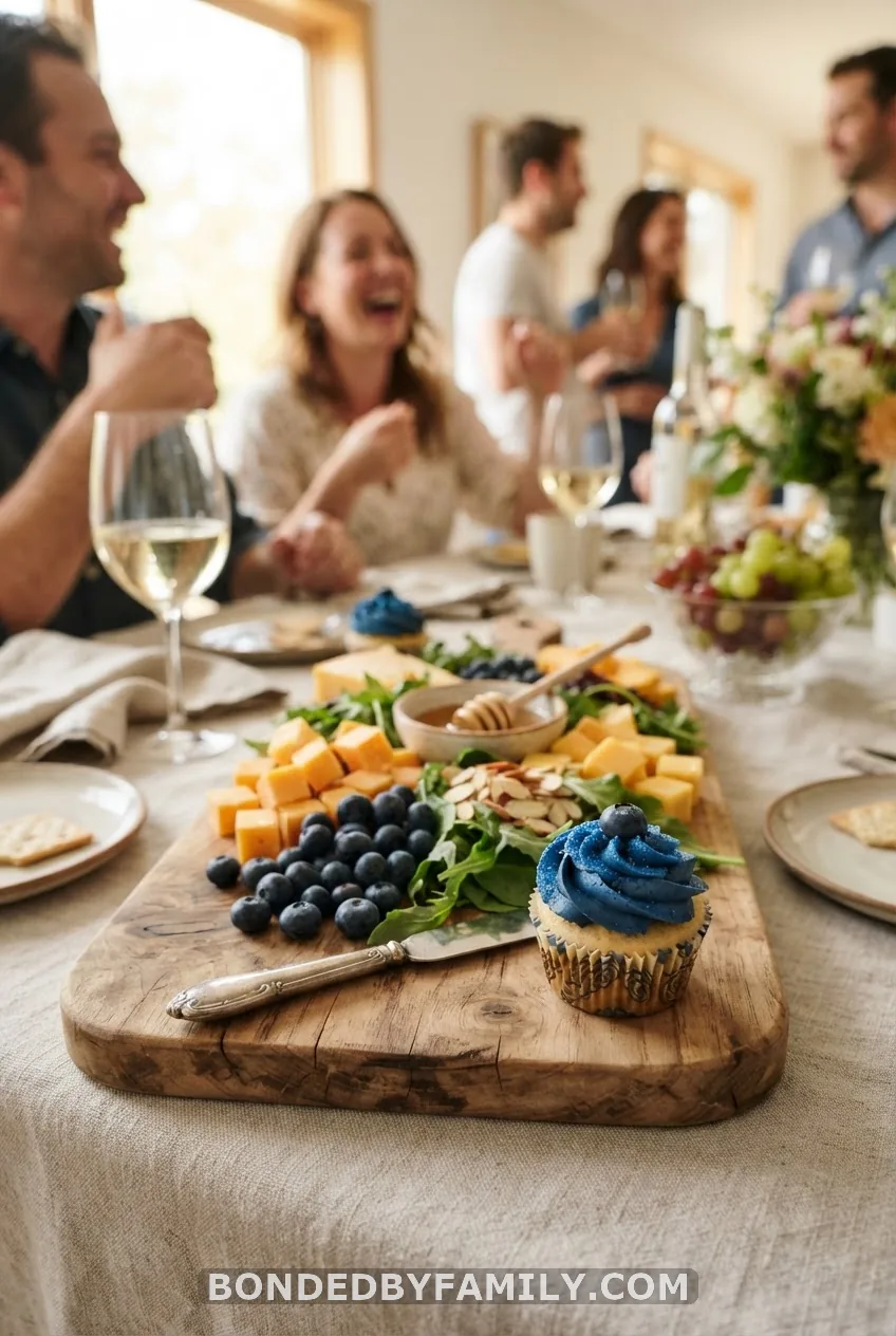 Blueberries in Salads, Cheese Boards and Cupcakes